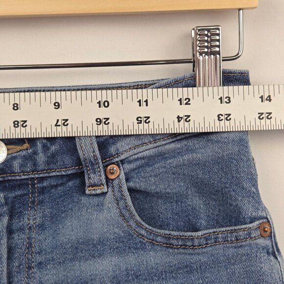 American Eagle Outfittters Mom Jeans Medium Wash Size 4 Regular - Picture 7 of 14